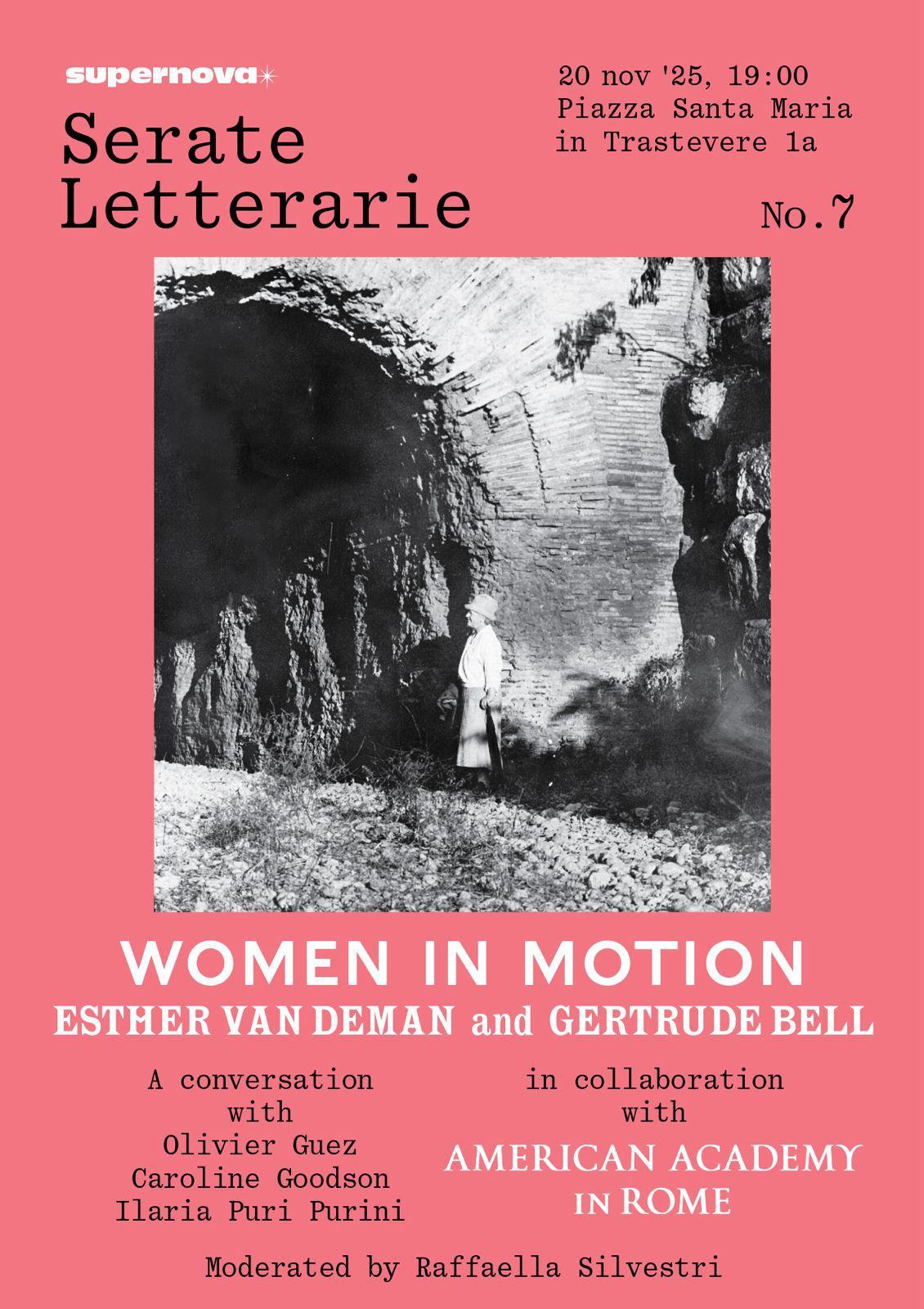 LITERARY EVENING – WOMEN IN MOTION