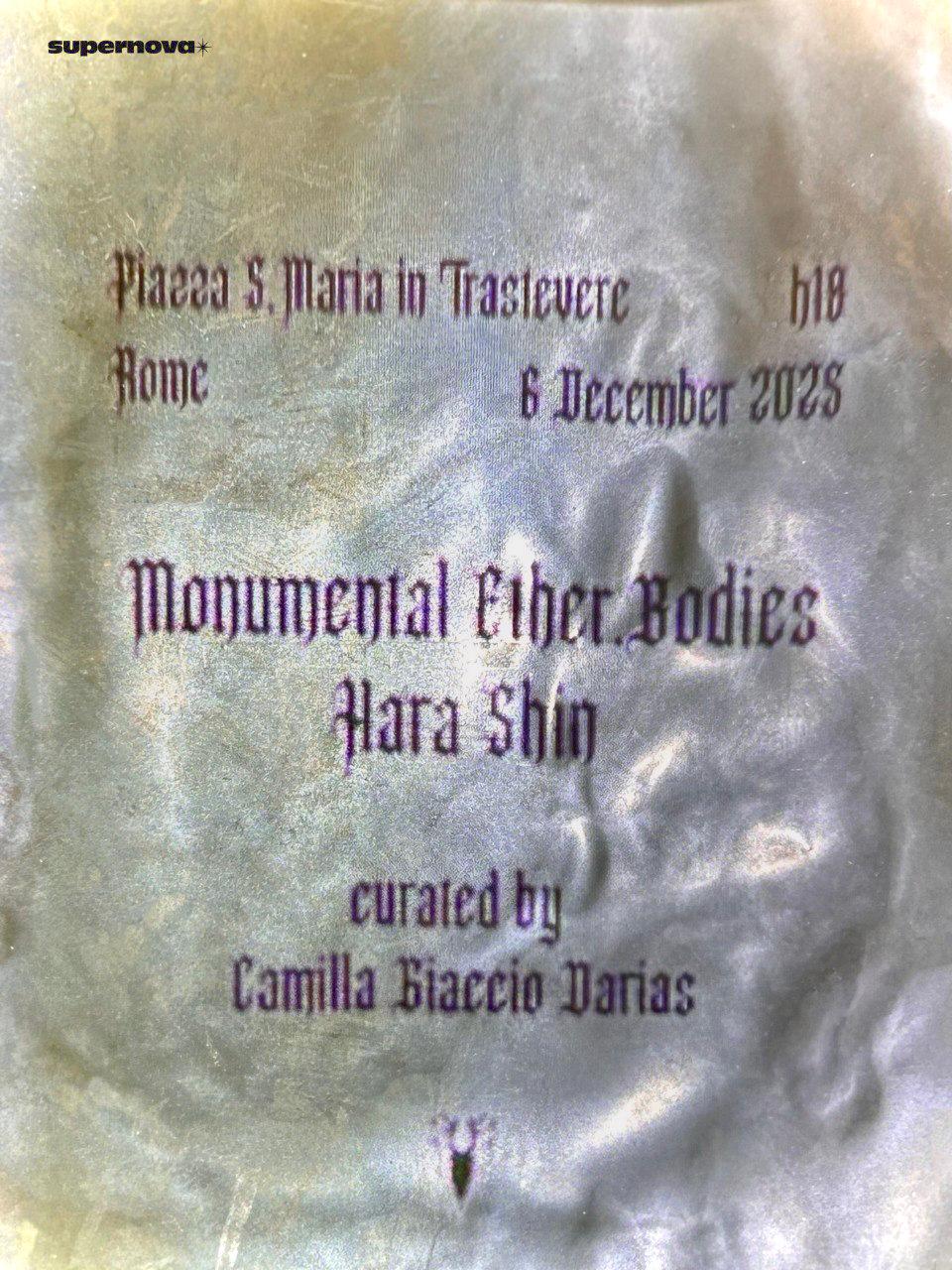 MONUMENTAL ETHER. BODIES